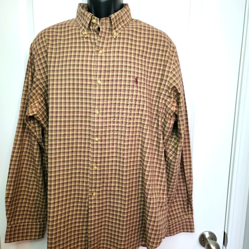 Polo Ralph Lauren Classic Fit Button-Up Shirt Sz XL